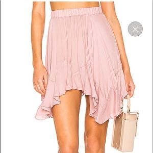 FREE PEOPLE EASY DOES IT HALF SLIP SKIRT